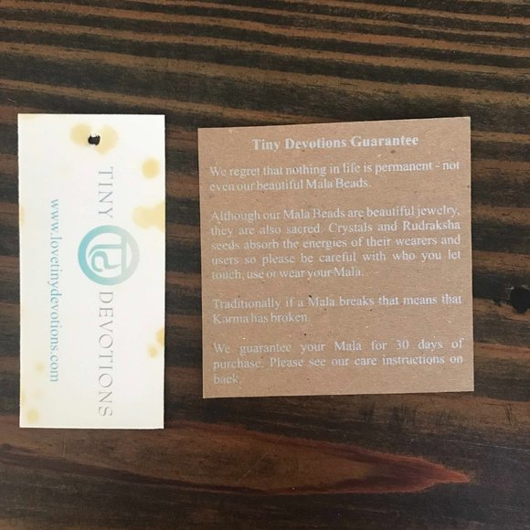 Tiny Devotions Tiffany Cruikshank Mala Necklace - Picture 2 of 6